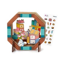 우드시어터 만들기 4종 팬시우드 전통 민화 크리스마스 diy 세트, 책가도 ＋ 사은품 증정