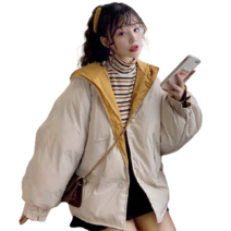 카멜롯 겨울 여성 패딩 양면착용 점퍼 944