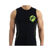 [에스티엠 STM] GRN 민소매 자켓 4mm 남성 집업 조끼, XL