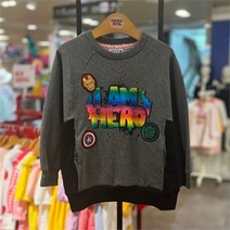 [코코리따] NC09 아임히어로 레인보우 맨투맨 CEMA228M2