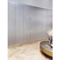 대나무 숯 섬유 벽 패널 금속 닦았 장식 패널 거울 나무 베니어 배경 벽 탄소 크리스탈 벽 패널 KTV 툴링, 8MM-슬롯형 신소재 카본크리스탈 대형플레이트