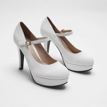 나나구두 여성 누박 가보시 메리제인 스트랩 하이힐 펌프스 13cm