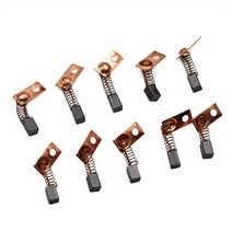 10pcs 전기 모터 카본 브러쉬 시리즈 치과 연 삭 기계에 대 한 대체 Micromotor 핸드 피스 재료, 한개옵션0