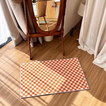 씨앤초이스 컬러 체크 러그 발매트 체커보드 카페트 현관 거실 아이방 꾸미기 키즈룸 인테리어