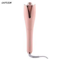 CNTCSM 전동 고데기 프렌치 그레이트 웨이브 전자동 고데기 볼륨 음이온 건습 겸용 게으름뱅이펌기, 라이트카키