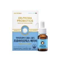 닥터프로바 드롭스 골드 프로바이오틱스 베이비 비타민D 1박스 x 11 87ml, 단품, 단품