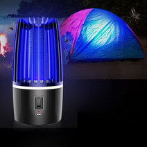 일렉트릭 쇼크 무선충 전식 버그 킬러 모기 퇴치 해충 모기채 트랩 모기퇴치기, 블랙NEO2M무선충전 버그킬러N랜턴(2000mAh)