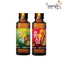 웅진식품 드링크 홍삼꿀D/헛개꿀D 100ml 20병 2종 택1, 홍삼꿀D