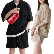 코디제이 남자 아노락 세트 M스트링반팔아노락세트 스트링 반팔세트 상하의 세트 반바지 트레이닝세트 츄리닝세트 커플룩 데일리룩