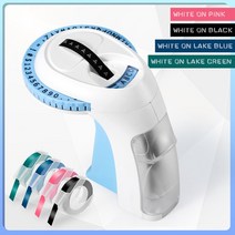 휴대용 라벨링 마킹기 3D 점자 라벨 기계 레터링 양각 라벨러 6 롤 테이프 가정용 DIY 공예 쉬운 사용, 5.1 Printer 4 Tapes 4