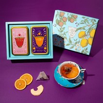 [쌍계명차 본사공식] 과일허그티캔 2입 세트, 사과히비스커스,레몬캐모마일