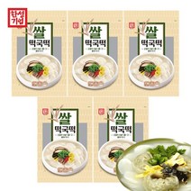 [다만세푸드] 한성 쌀떡국떡 1kg x 5봉 / 떡국떡 떡볶이
