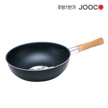 주방1번가 주코(JOOCO) 마블 중국 후라이 궁중팬 튀김팬 프라이팬, 40cm