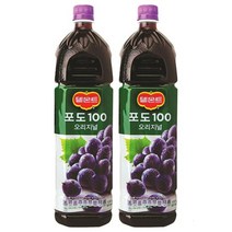 델몬트 포도 100 1.5Lx12페트, 단품, 12개, 1.5L