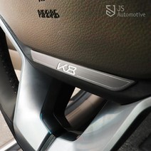 JS automotive K8 GL3 카본 알루미늄 메탈 핸들 엠블럼 로고 차량 데칼 포인트 스티커 튜닝 몰딩 기스방지 레터링 패드 실내 DIY인테리어 용품, 실버-핸들엠블럼