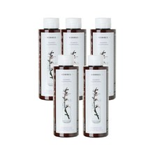 코레스 샴푸 아몬드 린씨드 250ml Korres Shampooing Amandes Graines De Lin, 5팩