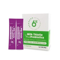식스스텝 밀크씨슬100mg+프로바이오틱스 유산균