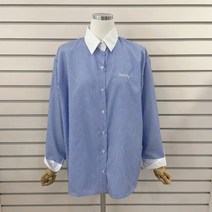 르피타 허니커프스 스트라이프셔츠 L232USH401