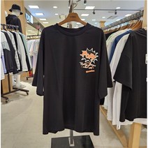 리트머스 [리트머스]오버핏 낙서 드로잉 크루넥 반팔티LM2TU331