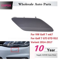 세차버킷 셀프세차 폼건 세차 압축 분무기 고압 세차건 capqx for vw golf 7 mk7 gti gtd r32 variant 2014-2017 front head 노즐, 골프 7 git (2개)