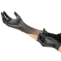 메르세라 손목긴 잘안찢이지는 니트릴장갑 라텍스장갑 200, 소(S) 200매, 블루