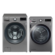 LG전자 트롬 트윈워시 건조기 세트 F19VDU-9V 19kg + 9kg 방문설치