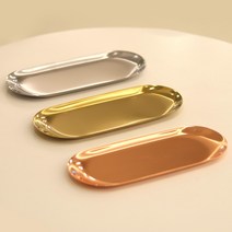 금속트레이 반려동물 장식 메탈 트레이 추모함 강아지 고양이 메모리얼 스톤함 루세떼 추모 보석 함 장례 유골함 유품 보관 납골당 꾸미기 분골함 화장함 크리스탈, 로즈골드
