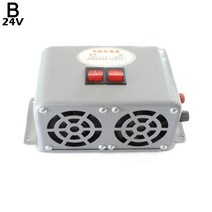 차박 온풍기 자동차 무시동 히터 캠핑용 휴대용 12V 24V 800W 자동차 히터 전기 냉각 난방 팬 휴대용 건조, 02 24v