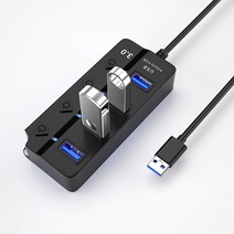 애니포트 플러스 USB 2.0 프린터 케이블 AM-BM, 4개, 1.8m