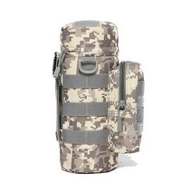 백패킹 하이킹 장비여행 도구 주전자 세트 캠핑 을위한 야외 전술 군사 몰리 물 가방 병, [08] Camouflage E nostrap