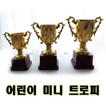 미니트로피 어린이 트로피 상패 칭찬트로피 대중소, 미니트로피 중형