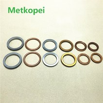 호환용 오토바이시트 뒷자리커버호환 배기 포트 유지 링용 오토바이 액세서리 파이프 가스켓 야마하 스즈, 06 F (10 pcs)
