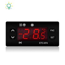 ETC-974 미니 온도 조절기 냉장고 열전대 N, 1개