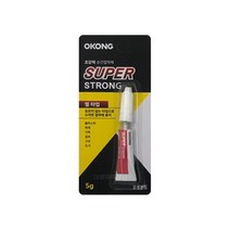 오공 순간접착제 슈퍼스트롱 젤타입 5g, 3개