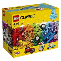 LEGO 레고 클래식 아이디어 부품 타이어 세트 10715 교육 장난감 블록 소녀 소년, One Color, One Size