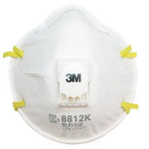 쓰리엠 3M 2급 방진마스크 8812K 더블유 면체여과식 숨쉬기 편한 마스크 1Box(10EA), 1box
