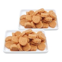 말랑살몬토마토스낵 피모건강 눈건강에 좋은 강아지수제간식 연어 고구마 토마토 당근이 들어간 영양식 간식, 2개