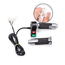 전동스쿠터 스로틀 소형전기차 Universal Electric Scooter Parts Citycoco Handlebar Handle Three Speed Throttle Stee, [03] C