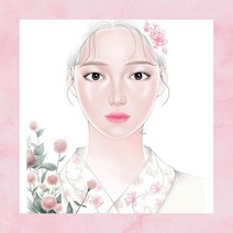 메이크업일러스트 북 [메이크업북] 페이스차트 컬러링 색조 메이크업, 한복