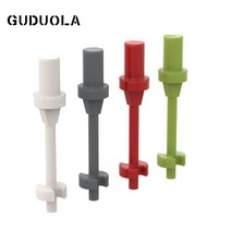 Guduola 특수 스키 폴 18745/90540 스틱 3m 샤프트 32 MOC 빌딩 블록 피규어 액세서리 손에 50 개/몫, [05] 37-Bright Green