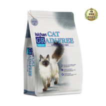 라이브잇 이즈칸 캣 어덜트 그레인프리 고양이 사료, 연어 + 닭, 5개, 6.5kg
