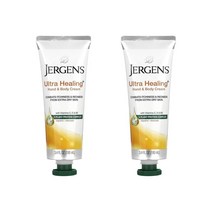Jergens Jergens 울트라 힐링 핸드 & 바디 크림 100ml(3.4fl oz), 2개