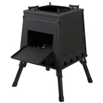 포스캠프 로보 접이식 화로대 CN 땔감 장작 캠핑 불멍 화목 캠프파이어 미니 캠핑화로, 대형