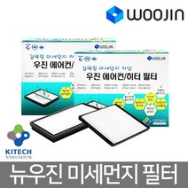 우진필터 뉴우진 미세먼지필터 에어컨필터, 현대 삼성SM5    BBRS02