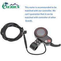 전기자전거컨트롤러 24V-60V 350W 전기 스쿠터 모터 컨트롤러 지능형 자전거 제어 브러시리스 DC LCD 세트, 01 Separate meter, 한개옵션1