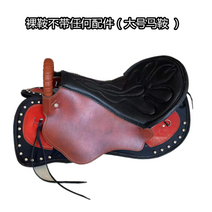 마구세트 말안장 승마용품 체험 관광객 가죽 프리미엄 고퀄리티 안정적인 편안한 튼튼한, 에코 가죽 라지 누드 안장  액세서리 없이