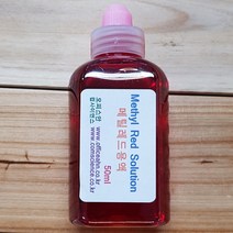 오피스안 메틸레드용액 Methyl Red Sol 화)450ml 25ml 50ml 시약, 50ml