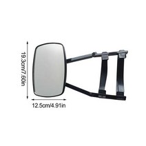 보조 사이드 미러 자동차 트레일러 확장 보조 백미러 범용 캐러밴 견인 클립 온 뷰 사이드 스팟 블라인드, 01 B