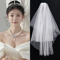 진주 크라운 웨딩 신부 머리 장식 헤드 크라운 웨딩드레스 디너 슨계 스타일링 액세서리