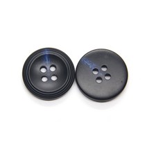 제작 고급 재킷 소뿔단추 모조 경적 코트 바느질 단추 15-25mm 의류 스웨터 가디건 장식 수제 액세서리, [05] 25mm 10pcs, [18] NO.4 Blue